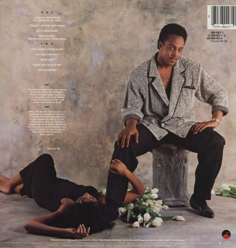 Peabo Bryson Take No Prisoners vinyl LP album (LP record) German PEALPTA251150