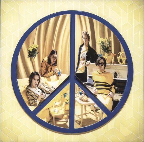 Peace Happy People - Yellow Vinyl vinyl LP album (LP record) UK PFQLPHA876660