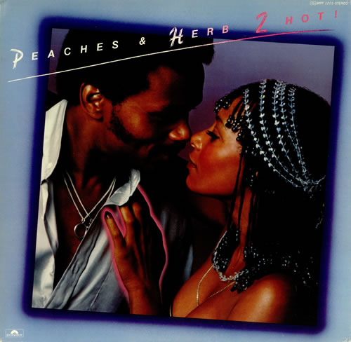 Peaches & Herb 2 Hot! vinyl LP album (LP record) Japanese PF9LPHO438096
