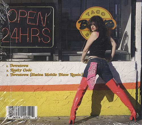 Peaches Downtown CD single (CD5 / 5") UK P-EC5DO364485