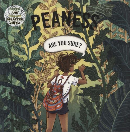 Peaness Are You Sure? - Yellow with Green Splatter Vinyl - RSD23 vinyl LP album (LP record) UK 75BLPAR871997