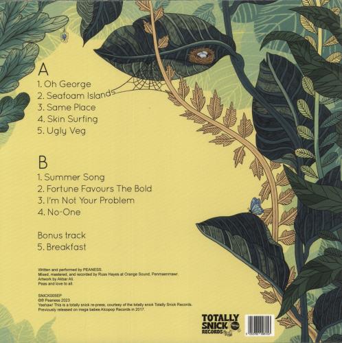 Peaness Are You Sure? - Yellow with Green Splatter Vinyl - RSD23 vinyl LP album (LP record) UK 75BLPAR871997