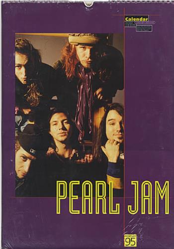 Pearl Jam 1995 Calendar calendar UK PJACACA388640