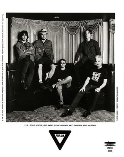 Pearl Jam 1998 Tour media press pack US PJAPPTO350526