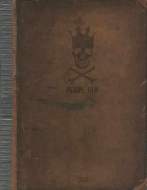 Pearl Jam 2003 Tour Programme tour programme US PJATRTO614356