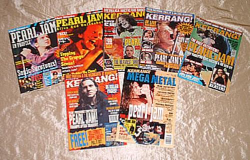 Pearl Jam A Collection Of Magazines magazine UK PJAMAAC295290