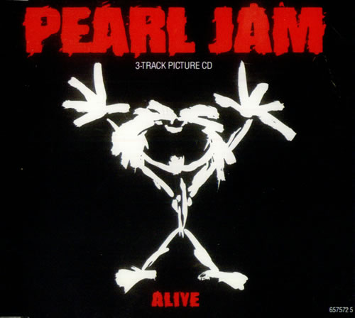 Pearl Jam Alive CD single (CD5 / 5") German PJAC5AL289497