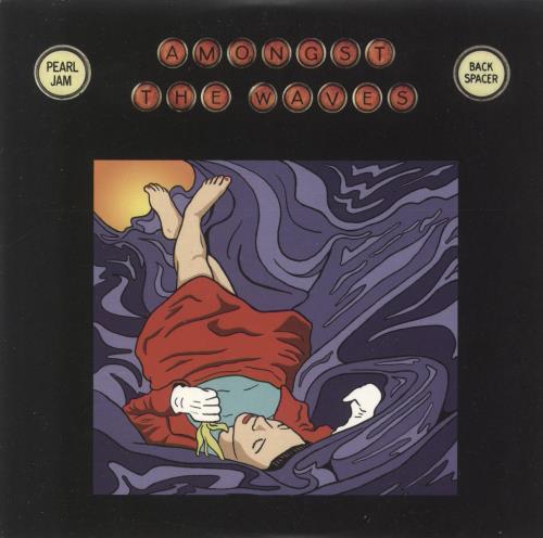 Pearl Jam Amongst The Waves CD single (CD5 / 5") UK PJAC5AM732573