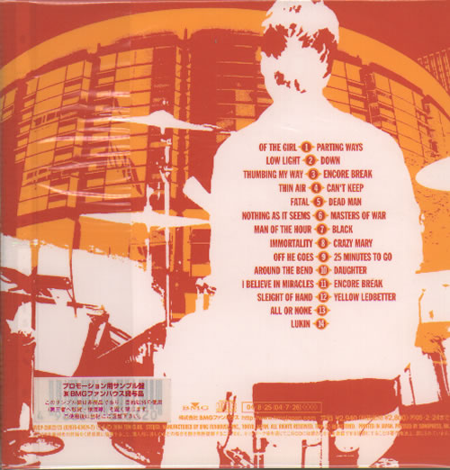 Pearl Jam Benaroya Hall 2 CD album set (Double CD) Japanese PJA2CBE325146