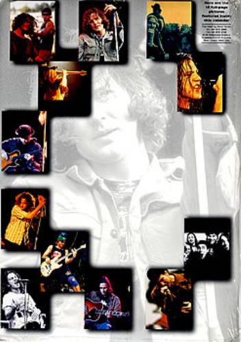 Pearl Jam Calendar 1996 - Oliver Books calendar UK PJACACA50505