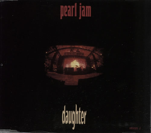 Pearl Jam Daughter CD single (CD5 / 5") UK PJAC5DA26462