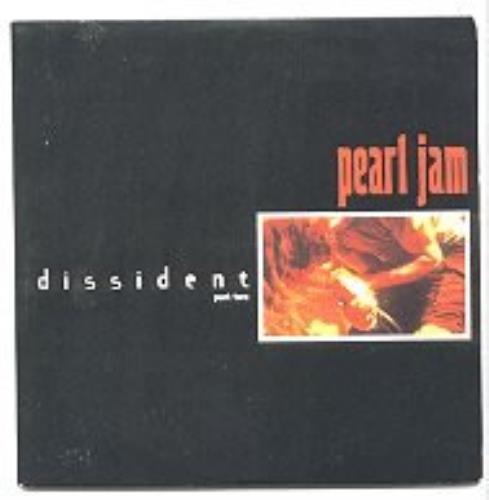 Pearl Jam Dissident CD single (CD5 / 5") South African PJAC5DI152300