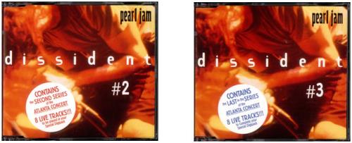 Pearl Jam Dissident 3-CD album set (Triple CD) Austrian PJA3CDI515646