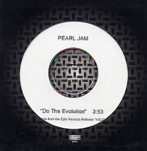 Pearl Jam Do The Evolution CD-R acetate US PJACRDO125524