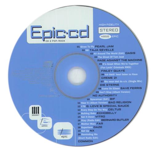 Pearl Jam Given To Fly - Epic Mag 2 CD album set (Double CD) German PJA2CGI540672