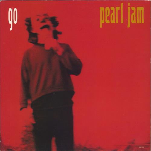 Pearl Jam Go - EX 12" vinyl single (12 inch record / Maxi-single) UK PJA12GO805515