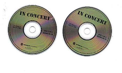 Pearl Jam In Concert - Westwood One 2 CD album set (Double CD) US PJA2CIN61364