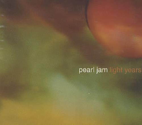 Pearl Jam Light Years CD single (CD5 / 5") US PJAC5LI160883