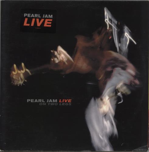 Pearl Jam Live On Two Legs - VG 2-LP vinyl record set (Double LP Album) UK PJA2LLI881328