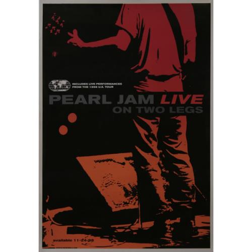 Pearl Jam Live On Two Legs poster US PJAPOLI505627