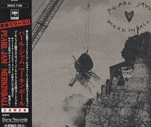 Pearl Jam Merkinball EP CD single (CD5 / 5") Japanese PJAC5ME163351