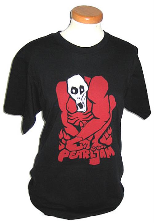 Pearl Jam Muscle Skull T-Shirt - XL t-shirt UK PJATSMU418758