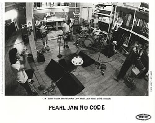Pearl Jam No Code media press pack US PJAPPNO187336