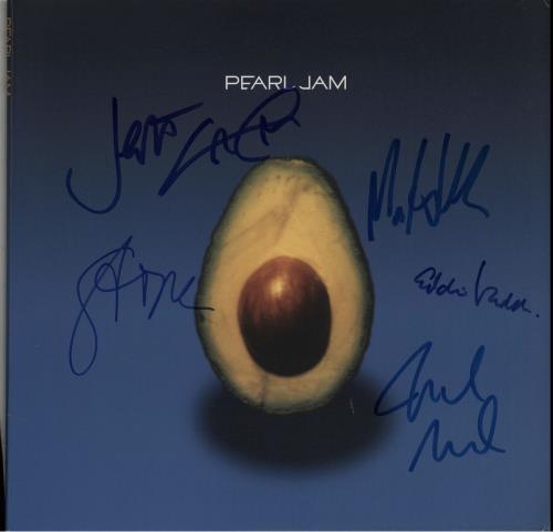Pearl Jam Pearl Jam - Autographed 2-LP vinyl record set (Double LP Album) US PJA2LPE646514