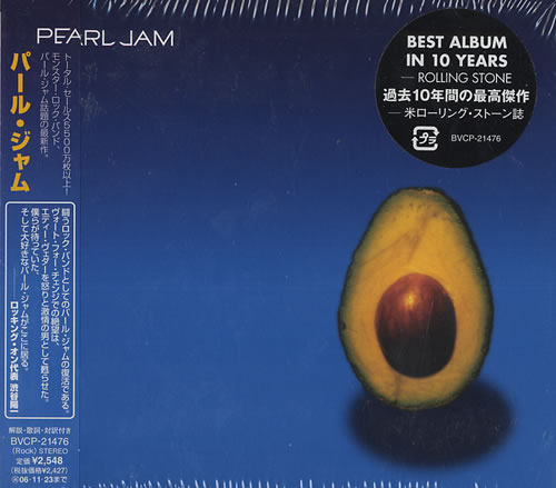 Pearl Jam Pearl Jam CD album (CDLP) Japanese PJACDPE357661