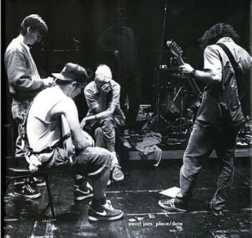 Pearl Jam place/date book US PJABKPL158299
