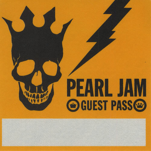 Pearl Jam Riot Act World Tour Passes tour pass US PJATPRI430041