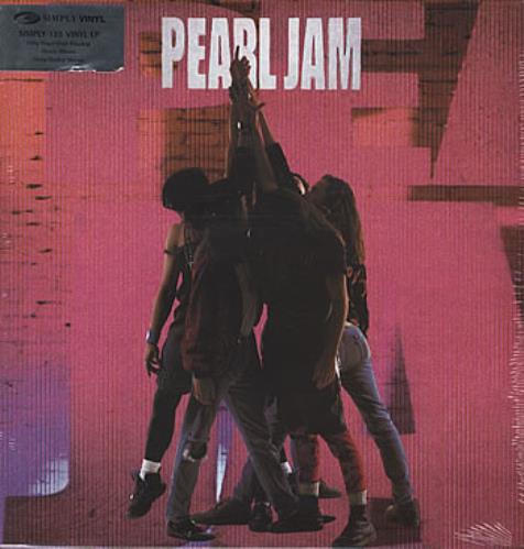Pearl Jam Ten vinyl LP album (LP record) UK PJALPTE212413