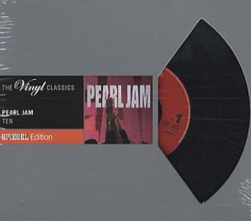 Pearl Jam Ten CD album (CDLP) German PJACDTE312318
