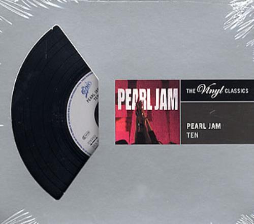 Pearl Jam Ten CD album (CDLP) UK PJACDTE357412