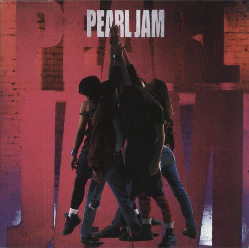Pearl Jam Ten vinyl LP album (LP record) UK PJALPTE887352