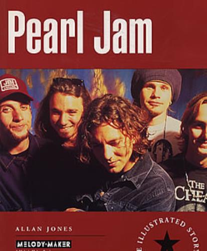 Pearl Jam The Illustrated Story book UK PJABKTH294863
