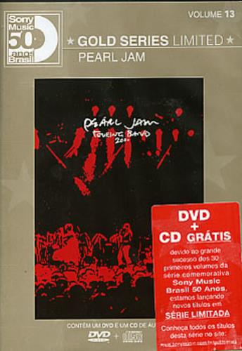 Pearl Jam Touring Band 2000/Ten 2-disc CD/DVD set Brazilian PJA2DTO285660