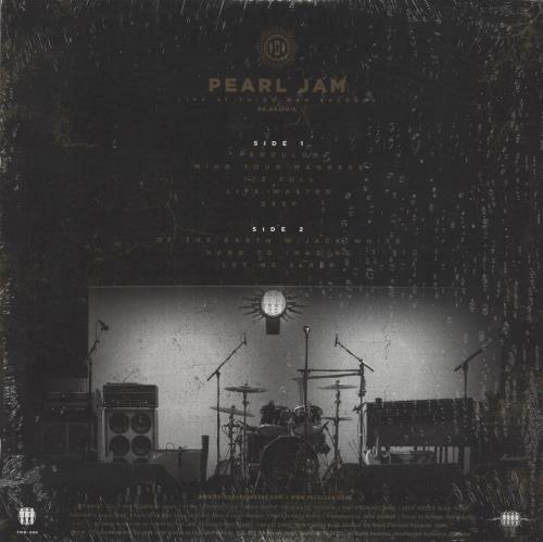 Pearl Jam Vault 29 - Live At Third Man Records vinyl LP album (LP record) US PJALPVA856468