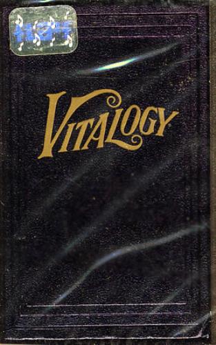 Pearl Jam Vitalogy cassette album Mexican PJACLVI276643