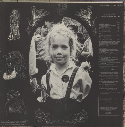 Pearls Before Swine Balaklava - VG vinyl LP album (LP record) US PBSLPBA885190