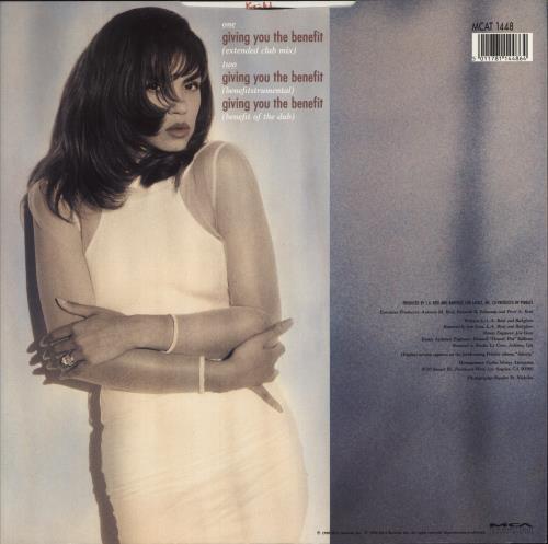 Pebbles Giving You The Benefit 12" vinyl single (12 inch record / Maxi-single) UK PEB12GI187445