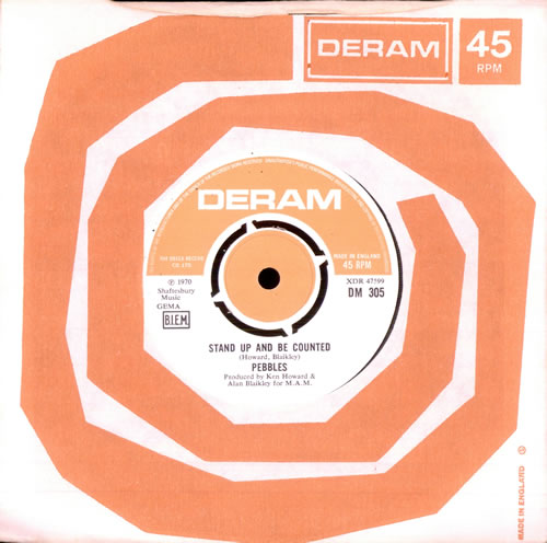 Pebbles Stand Up And Be Counted 7" vinyl single (7 inch record / 45) UK PEB07ST505405