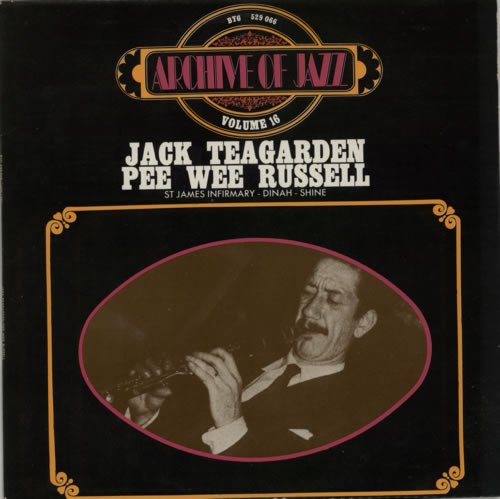Pee Wee Russell Archives Of Jazz Volume 16 vinyl LP album (LP record) French PHMLPAR618083