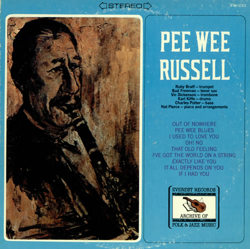 Pee Wee Russell Pee Wee Russell vinyl LP album (LP record) US PHMLPPE471649