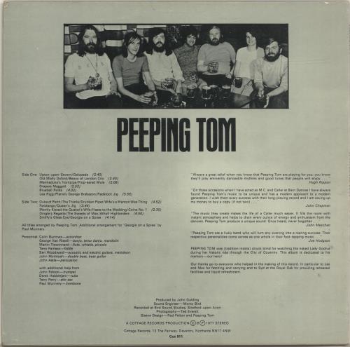 Peeping Tom (Folk) It Sends You Blind vinyl LP album (LP record) UK QFELPIT694693