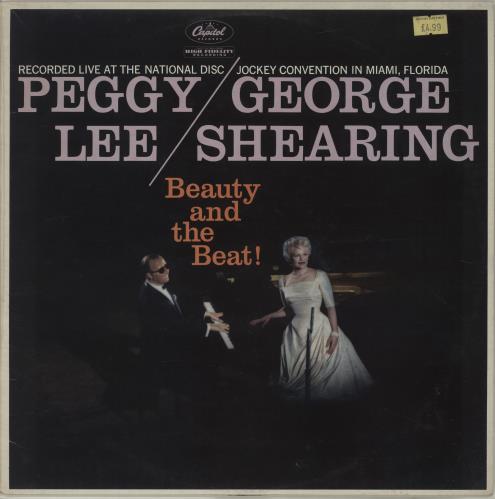 Peggy Lee Beauty And The Beat! vinyl LP album (LP record) Australian PEGLPBE687616