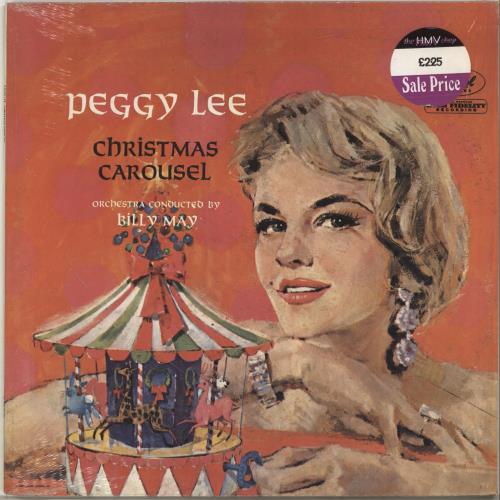 Peggy Lee Christmas Carousel vinyl LP album (LP record) Dutch PEGLPCH509746