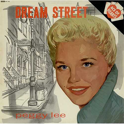 Peggy Lee Dream Street vinyl LP album (LP record) UK PEGLPDR408840