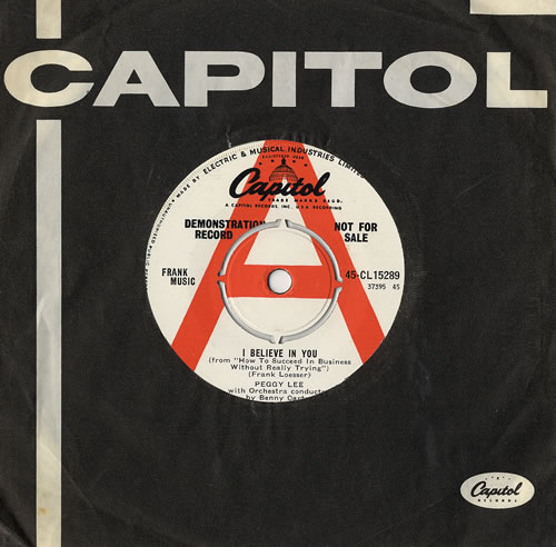 Peggy Lee I Believe In You 7" vinyl single (7 inch record / 45) UK PEG07IB481059
