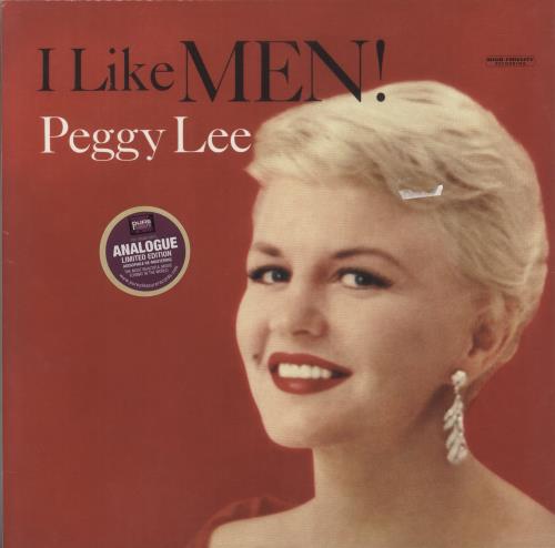 Peggy Lee I Like Men! - 180gm vinyl LP album (LP record) UK PEGLPIL874812